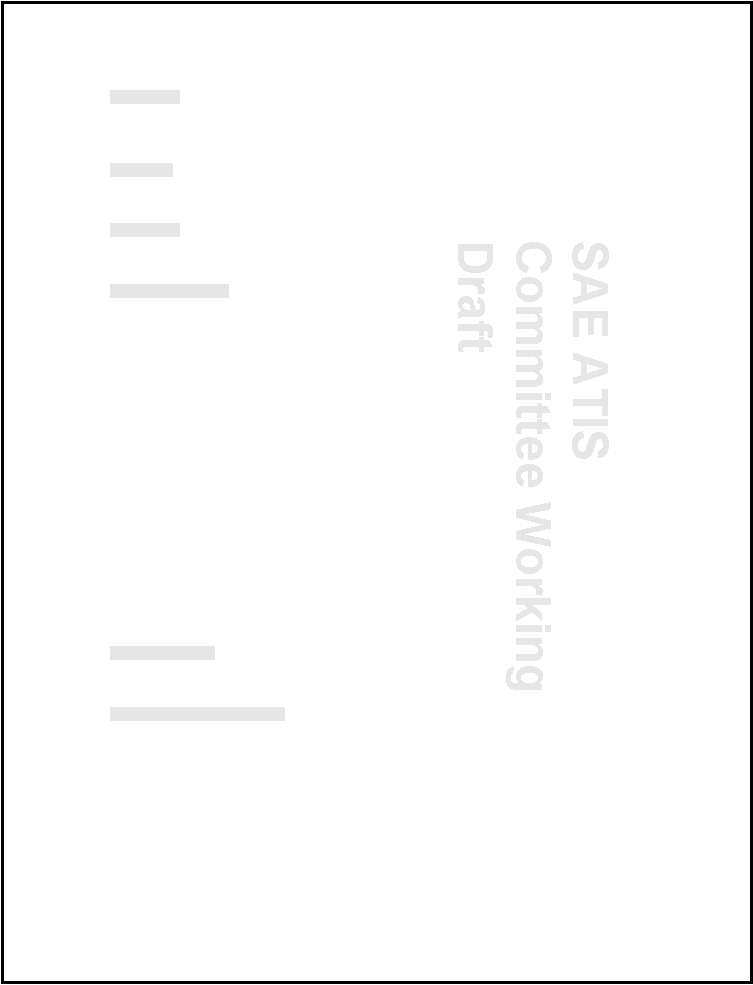 SAE ATIS Committee Working Draft 