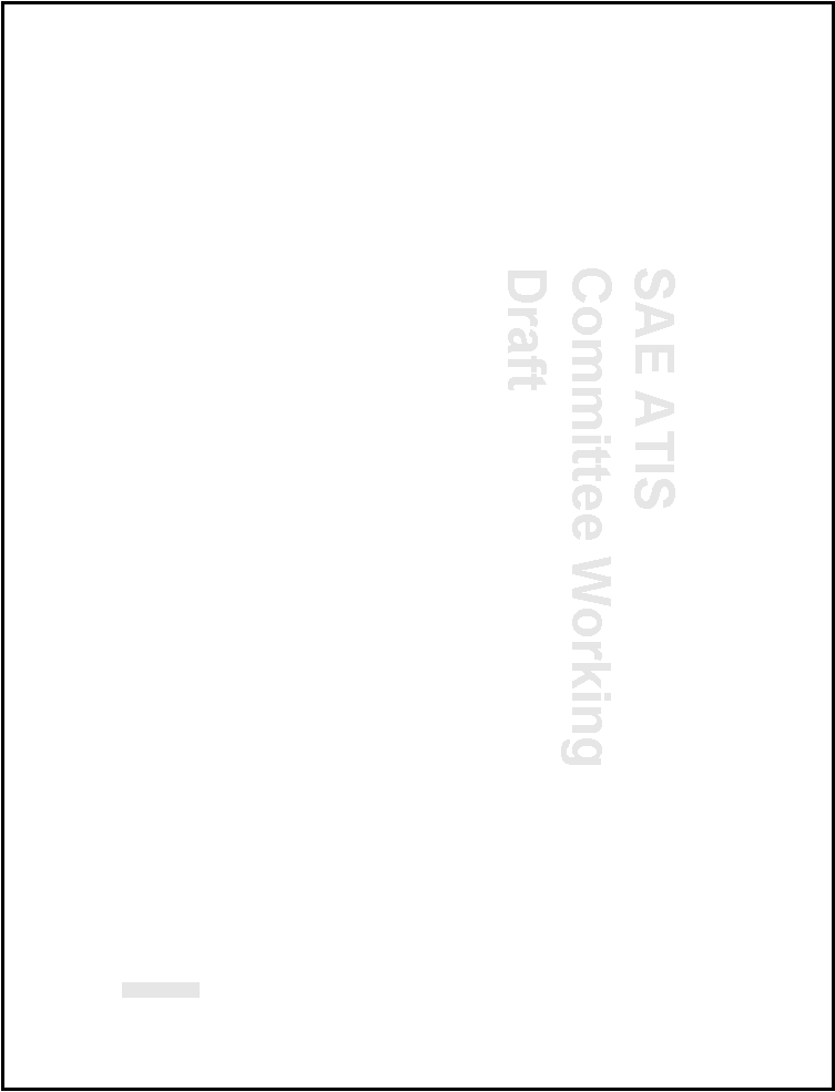 SAE ATIS Committee Working Draft 