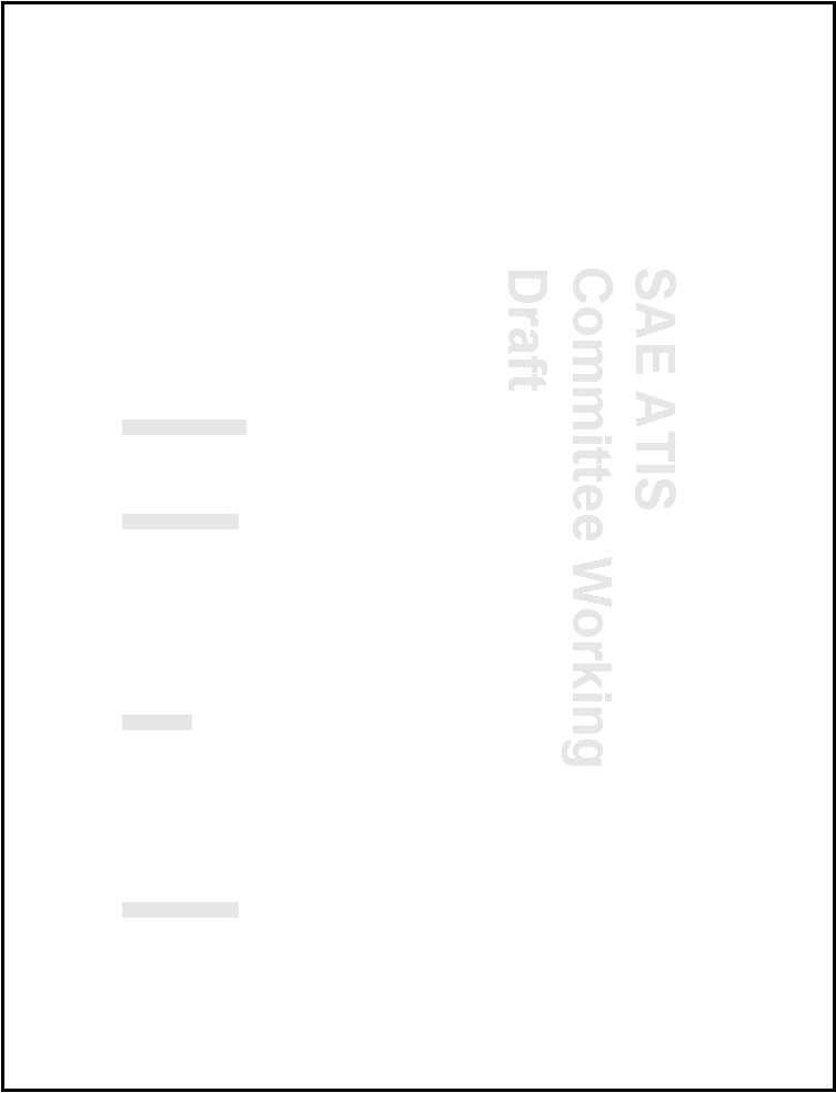 SAE ATIS Committee Working Draft 