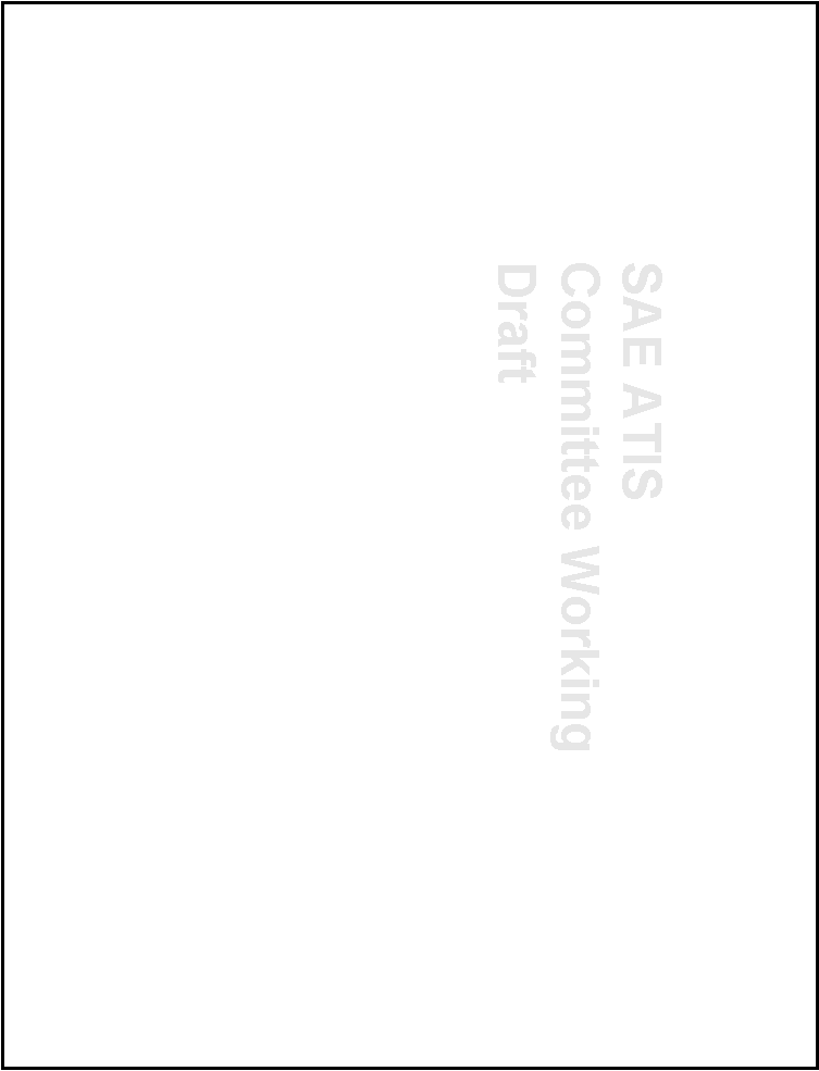 SAE ATIS Committee Working Draft 