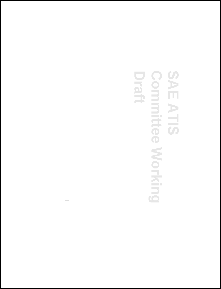 SAE ATIS Committee Working Draft 