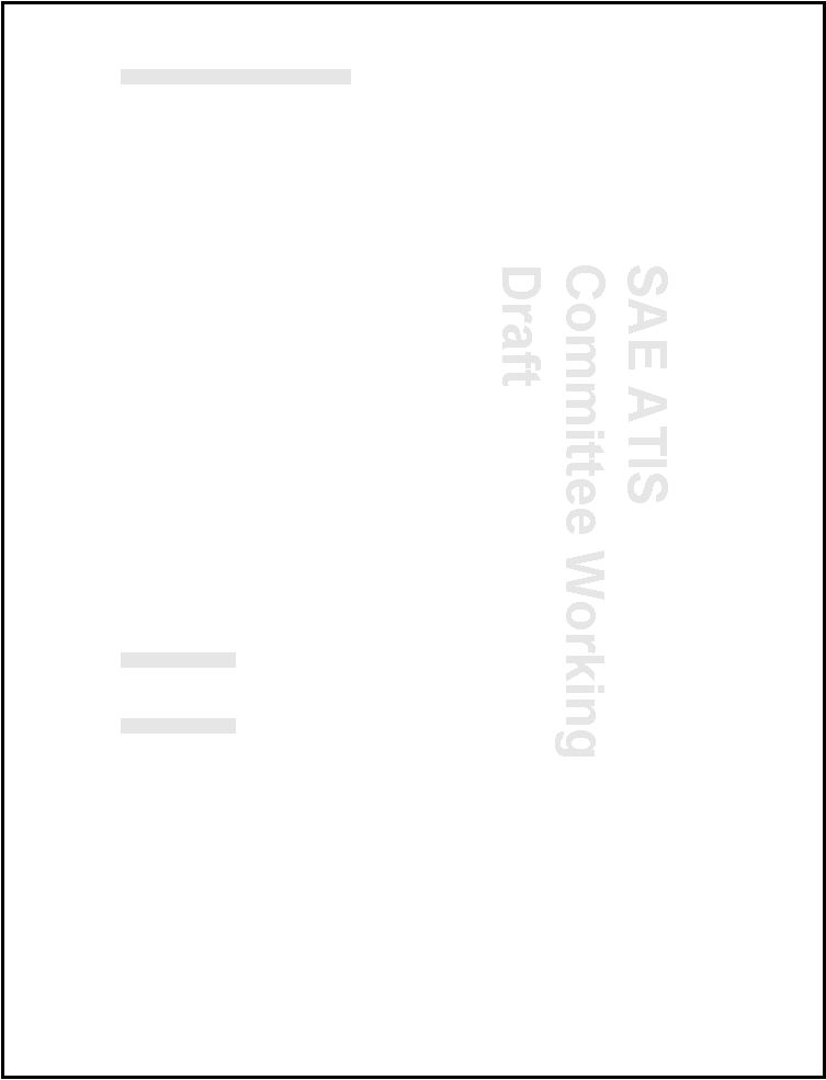 SAE ATIS Committee Working Draft 