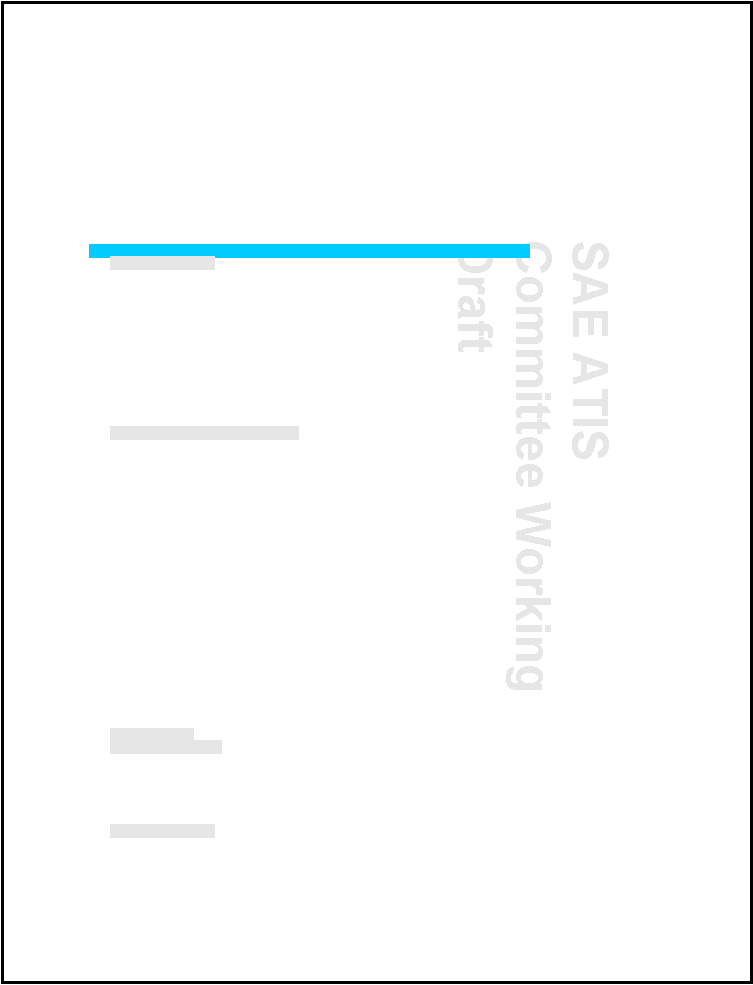 SAE ATIS Committee Working Draft 
