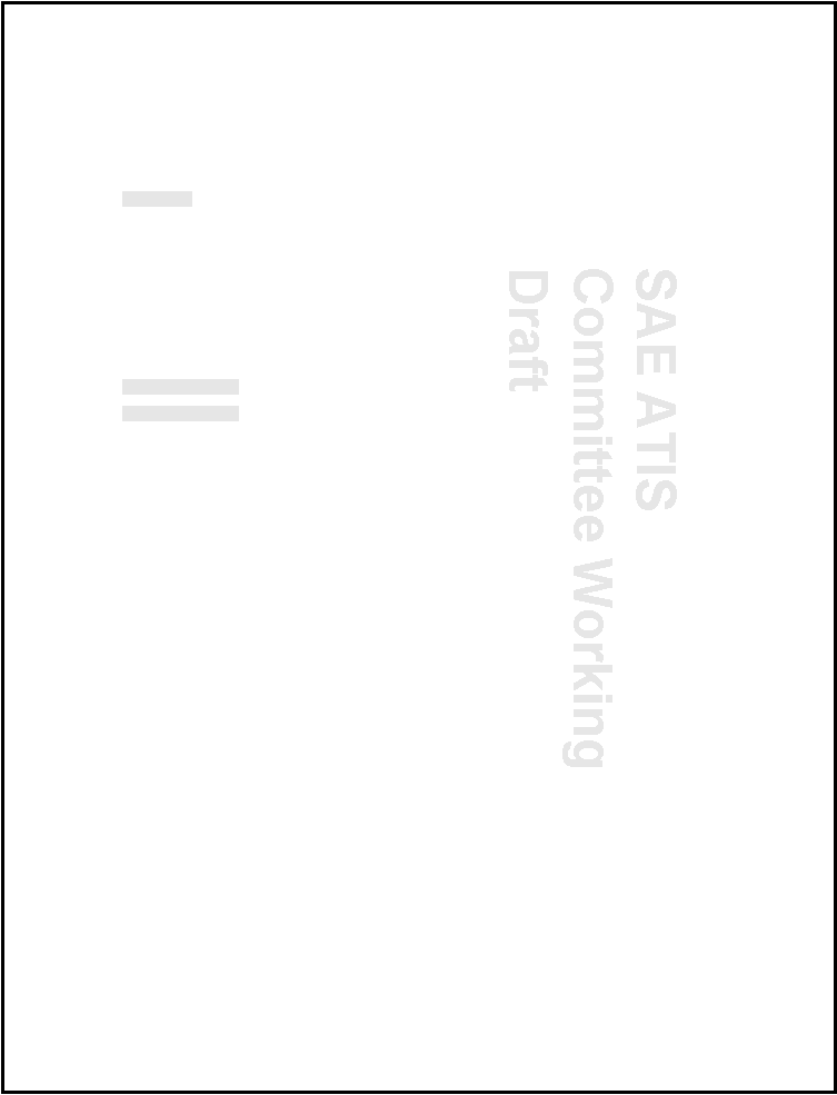 SAE ATIS Committee Working Draft 