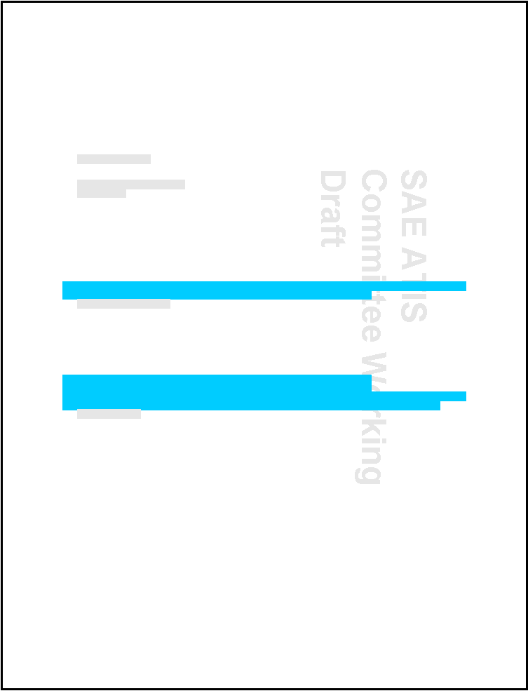 SAE ATIS Committee Working Draft 