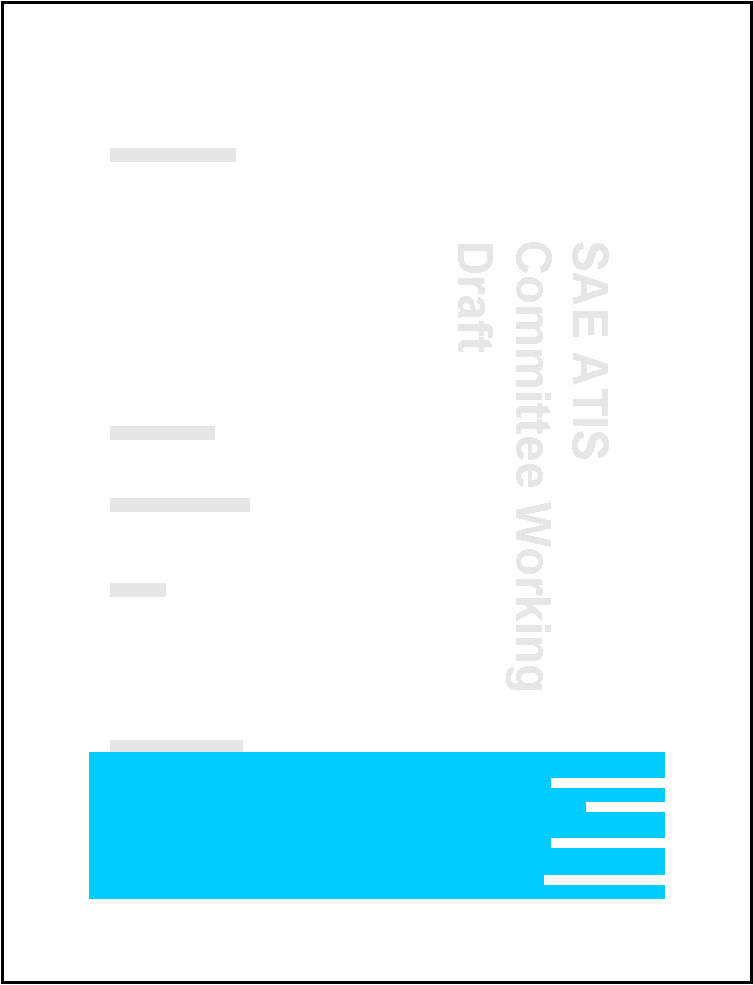 SAE ATIS Committee Working Draft 