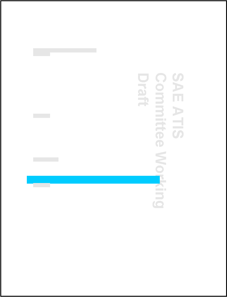 SAE ATIS Committee Working Draft 
