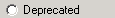 Deprecated button