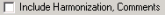 Add Hamonization Notes