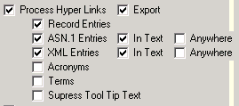 Control hyperlinks