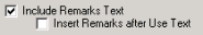 Add Remarks